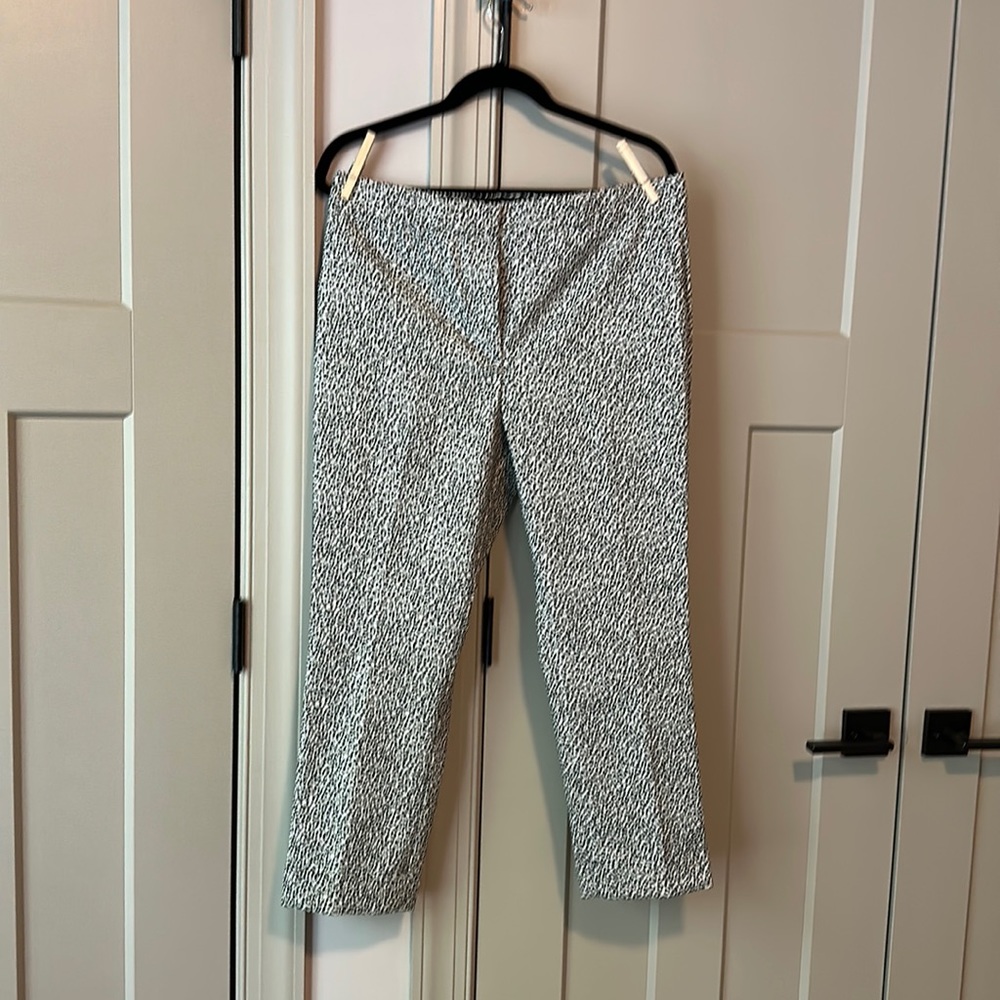 Ann Taylor cuffed straight leg ankle pants